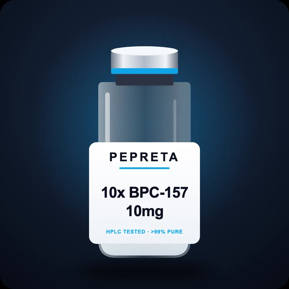10x BPC-157 10mg (100mg)