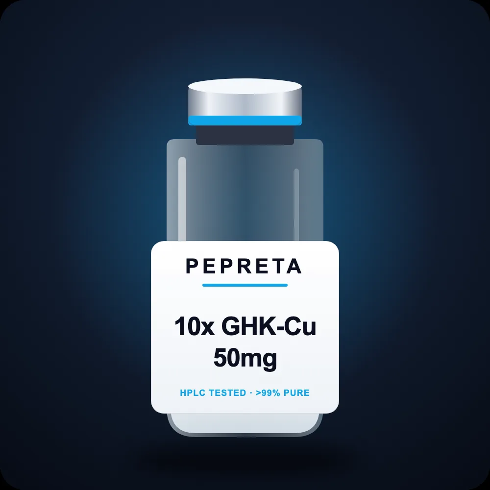 10x GHK-Cu 50mg (500mg)