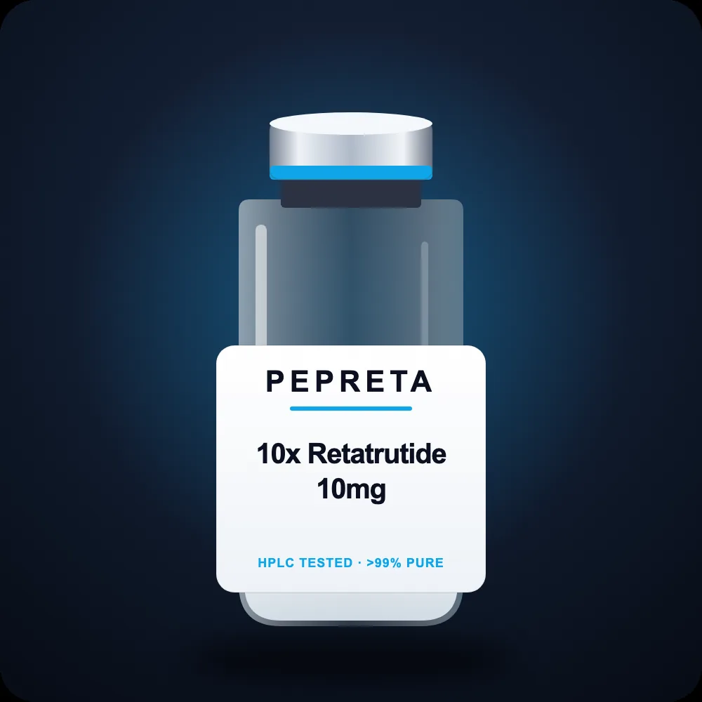 10x Retatrutide 10mg (100mg)