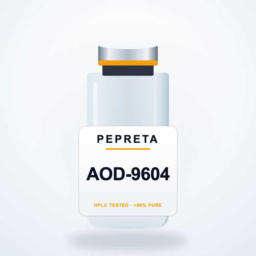 AOD-9604 research peptide vial