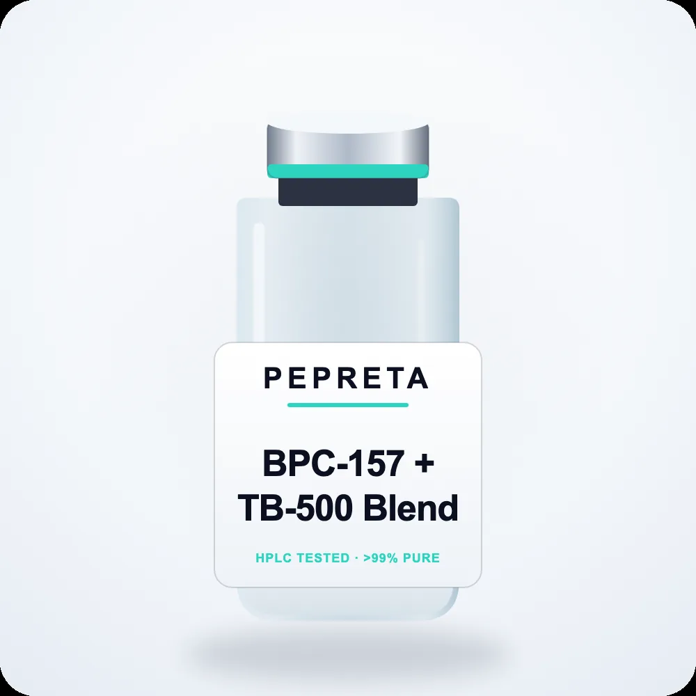 BPC-157 + TB-500 Blend research peptide vial