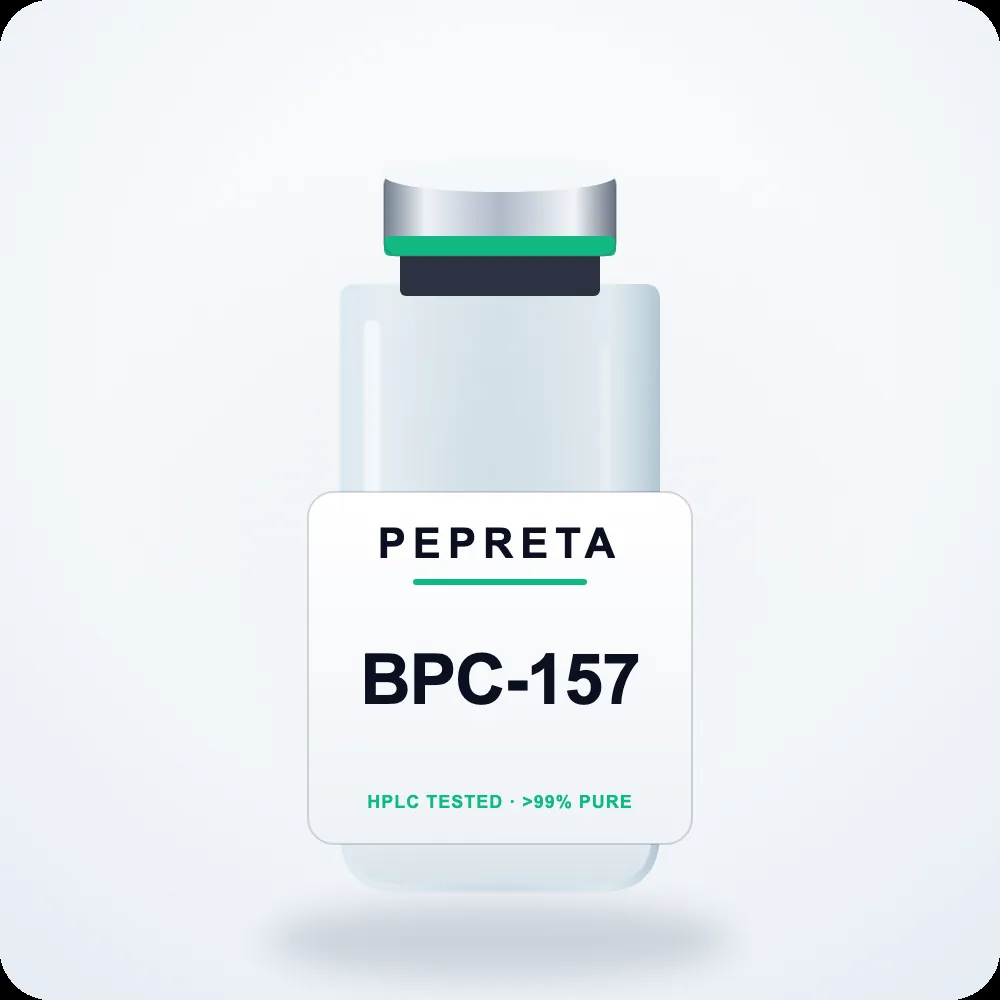 BPC-157 research peptide vial