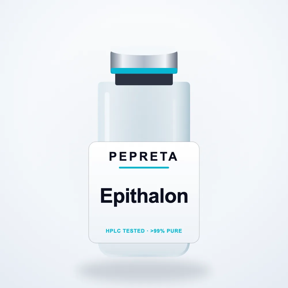 Epithalon research peptide vial