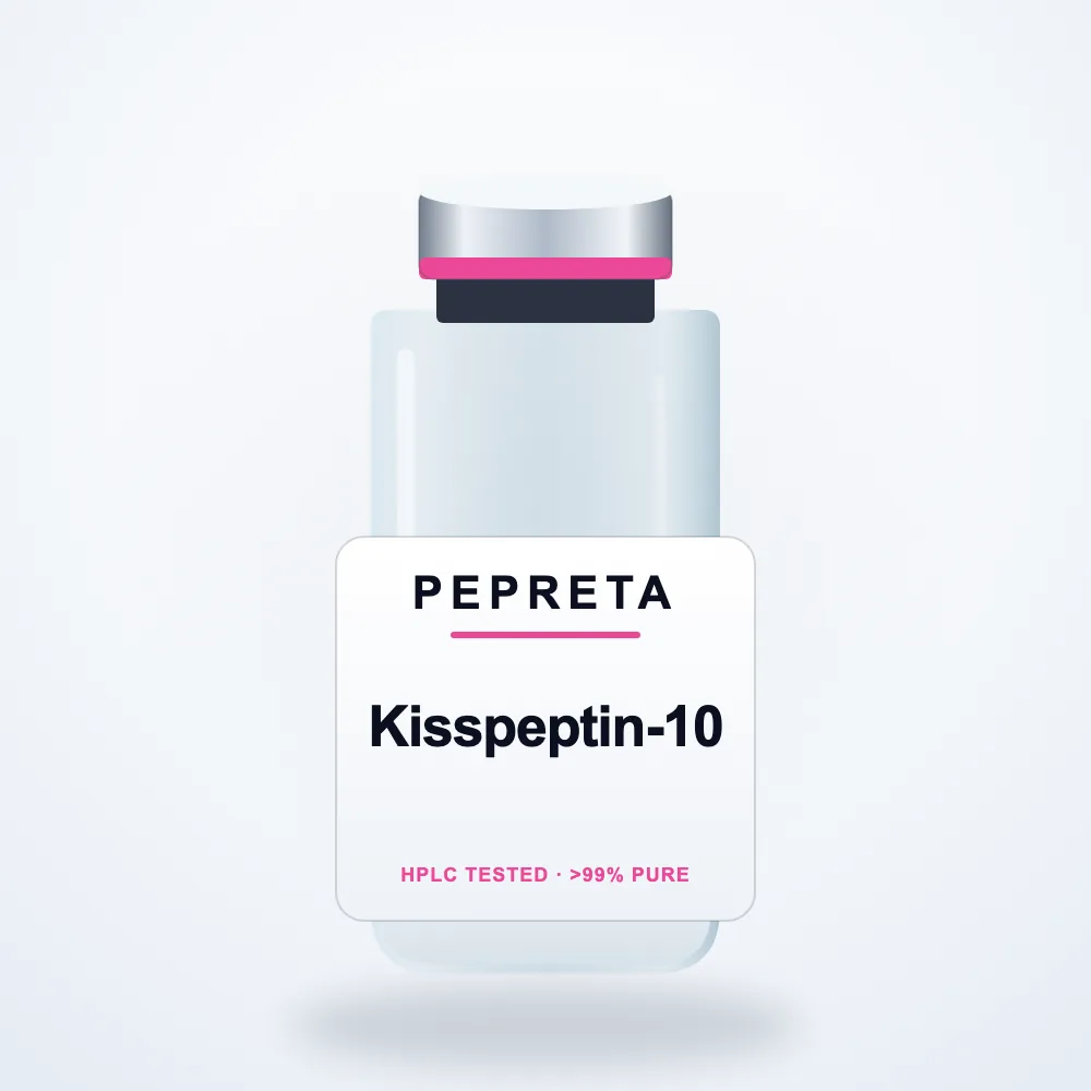 Kisspeptin-10 research peptide vial