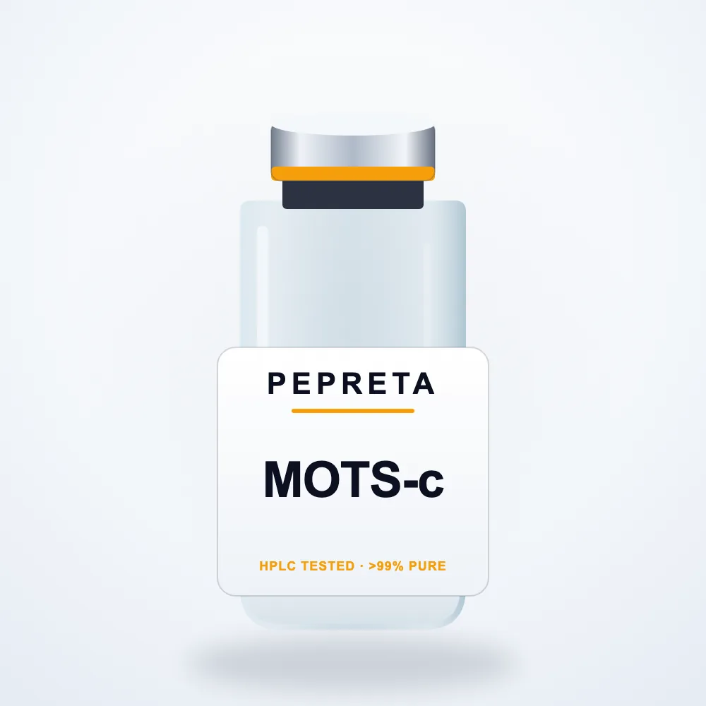 MOTS-c research peptide โ HPLC-verified lyophilised powder