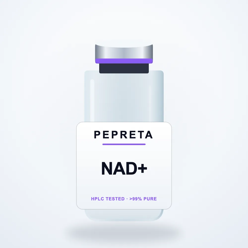 NAD+ research peptide โ HPLC-verified lyophilised powder