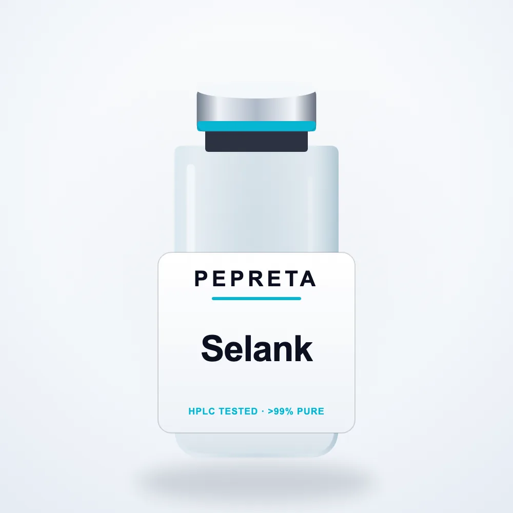 Selank research peptide โ HPLC-verified lyophilised powder