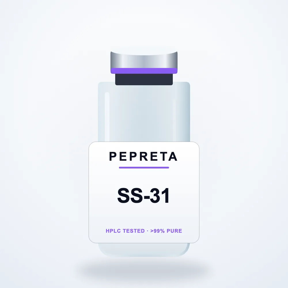SS-31 research peptide โ HPLC-verified lyophilised powder